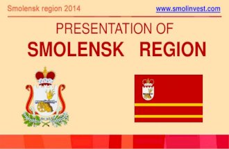 Presentation of smolensk region 2014