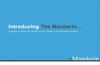Introducing the Mandarin