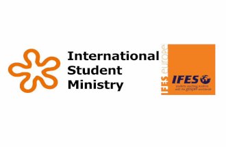 IFES WA'11 Ministry among Inernational Students