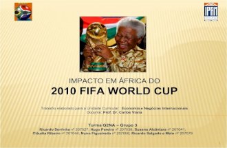 Impacto do fifa 2010 em áfrica