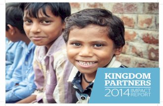 Kingdom Partners 2014 Impact Report