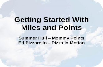 Getting started with miles and points-Frequent Traveler University DC 2014