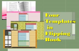 Four templates in flipping book