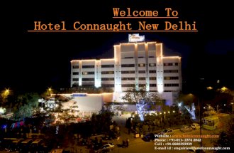The Connaught Hotel In New Delhi