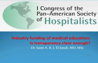 Industry Funding Of Medical Education
