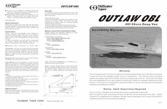 Manuale Outlaw OBL