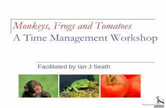 Monkeys, frogs and tomatoes - a half-day Time Management Workshop