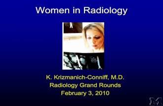 Women in radiology