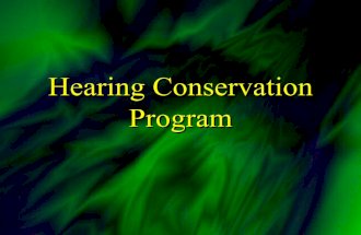 Hearing Conservation Training Program by U.S. Navy’s Public Safety Center