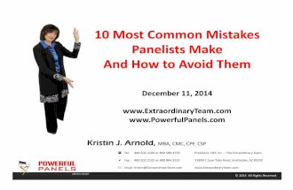 10 Most Common MIstakes Moderators Make...and How to Avoid Them