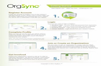 Getting Started Guide on OrgSync