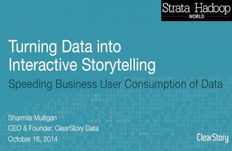 Turning Data into Interactive Storytelling