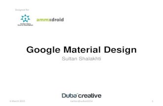 Google Material desgin for AmmXdroid