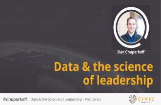 Data & the Science of Leadership