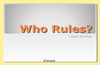 Who rules ppt