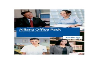 Allianz Office Pack PDS (Product Disclosure Statement / Policy Wording)