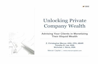 Unlocking Private Company Wealth: Advising Your Clients in Monetizing Their Illiquid Wealth