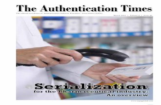 The authentication times march 2015 volume 9 issue 26