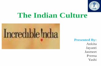 The Indian Culture