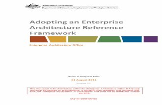 05a. Enterprise Architecture Reference Framework Adoption