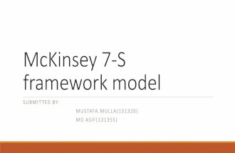 Starbucks Mc kinsey 7 s framework model