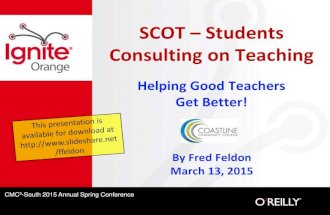 SCOT CMC 2015 Spring Conference