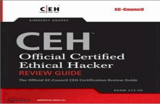 Ceh official certified ethical hacker review guide review