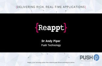 How to deliver rich, real-time apps - AppsWorld 2014