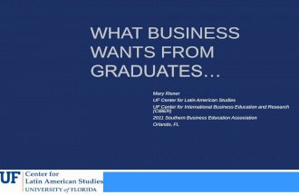What Business Wants from Graduates
