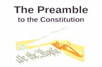 The Preamble to constitution