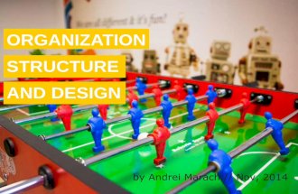 Organization structure and design   mba 2014 - november, 3