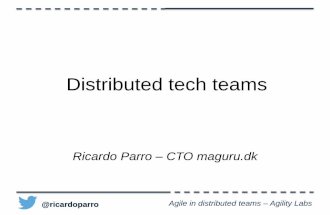 Distributed tech teams