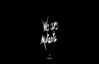 FITC Amsterdam 2015 -  keynote-adobe - We are mutants