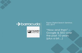 Figaro Digital Search Seminar 2014, Martin Dinham Barracuda Digital