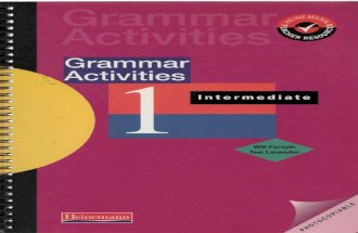 Grammar activities 1  intermediate