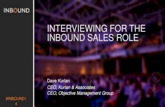 How to Hire for the Inbound Sales Role