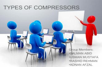 Types of compressors