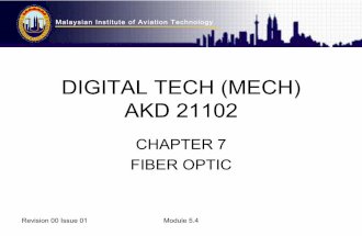 Topic 7 Digital Technique Fiber optics