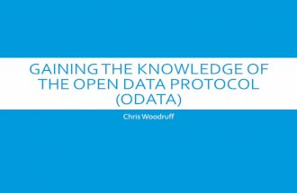 Gaining the Knowledge of the Open Data Protocol (OData)