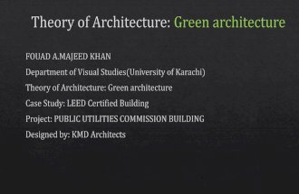 Green Architecture (LEED platinum)
