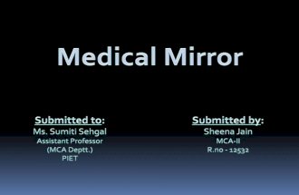 Medical mirror