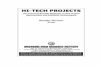 Project Profiles - Technology Magazine December 2014