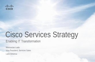 Cisco Services Strategy Press Conference final