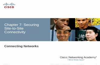 CCNAv5 - S4: Chapter 7: Securing Site-to-site Connectivity