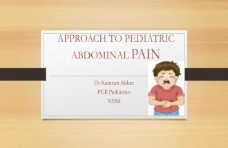 Approach to pediatric abdominal pain