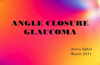 Angle closure glaucoma
