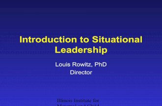 Introduction to situational leadership