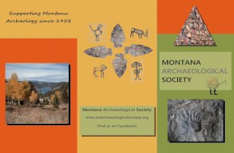 Montana Archaeological Society Brochure