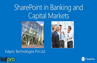 SharePoint in Capital Markets
