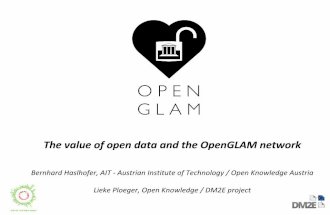 The value of open data and the OpenGLAM network
